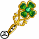 Jewelled Shamrock Sceptre