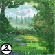 Lustrous Forest Background