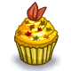 Fall Sprinkle Cupcake