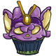 Purple Acara Cupcake