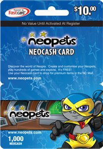 $10 Unboxed Shadow Mynci Neocash Card