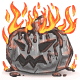 Tyrannian Flaming Pumpkin