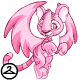 Prismatic Pink: Nostalgic Faerie Kougra - r500