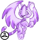 Prismatic Purple: Nostalgic Faerie Kougra - r500