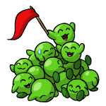 Seasonal Attack Pea Neopets